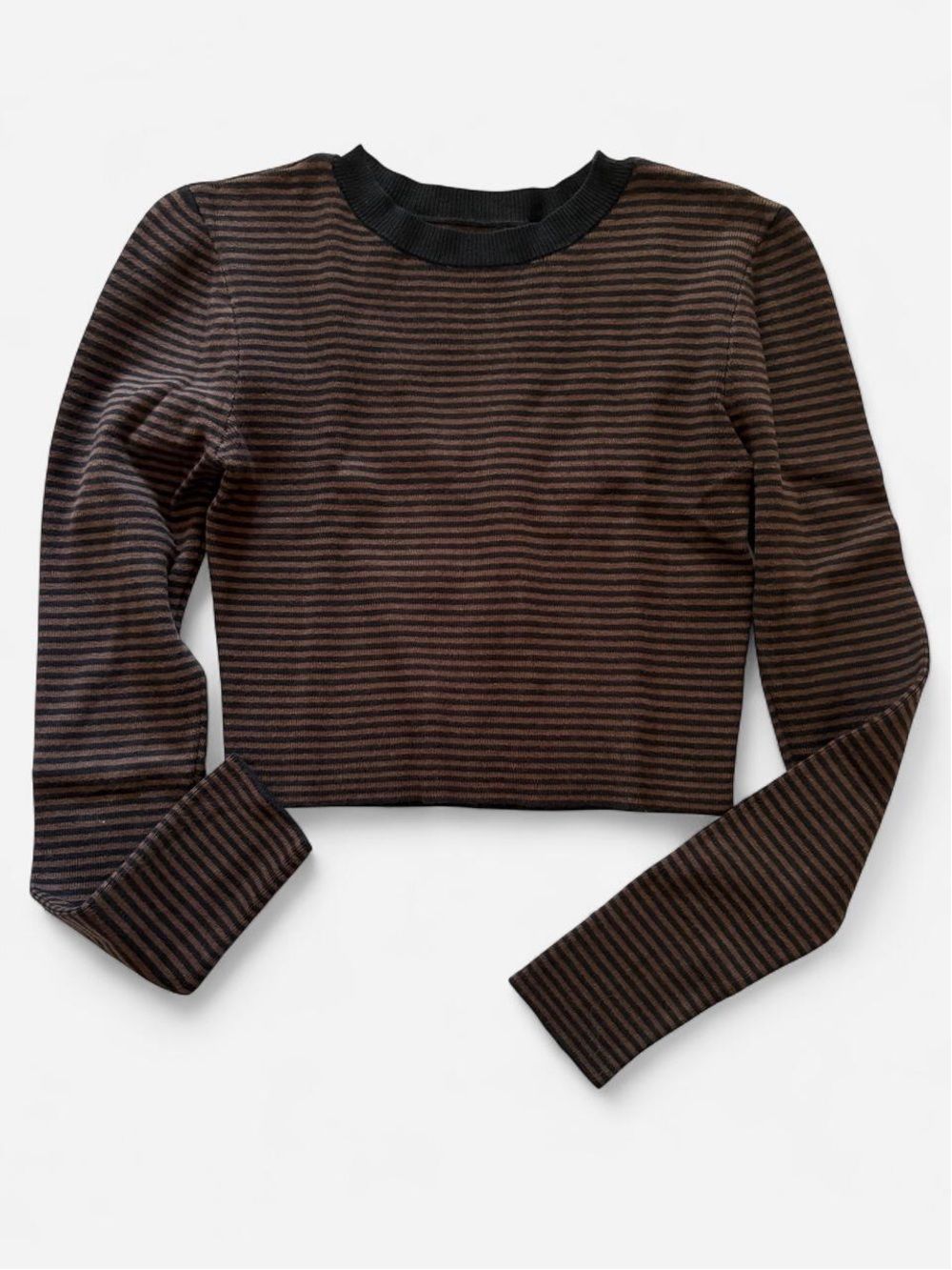 LA Hearts Striped Knit Top